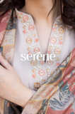 Asling - Winter 3PC Dhanak Embroidered Suit - SS0411