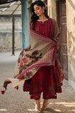 Charizma - 3PC Karandi Printed Shirt With Karandi Printed Dupatta and Trouser - SS0936