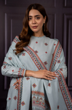 Kayseria - Winter 3PC Dhanak Embroidered Suit - SS0458