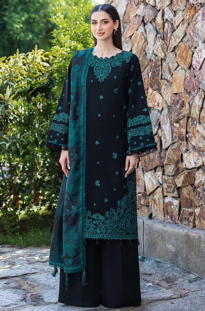 Summer 3PC Lawn Embroidered Suit - SS0666