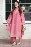 LAAM - Summer 3PC Lawn Embroidered Suit - SS0647