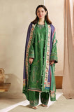 Zara Shahjahan - 3PC Dhanak Embroidered Shirt With Dhanak Printed Dupatta and Trouser -SS0850