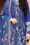Summer 3PC Lawn Embroidered Suit- SS0739