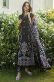 Mushq - Winter 3PC Dhanak Embroidered Suit - SS0518