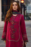 Charizma - 3PC Dhanak Embroidered Shirt With Wool Printed Dupatta and Trouser - SS01059