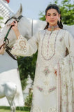 ELAF - 3PC Summer Lawn Embroidered Shirt with Chiffon Printed Dupatta and Trouser - SS0792
