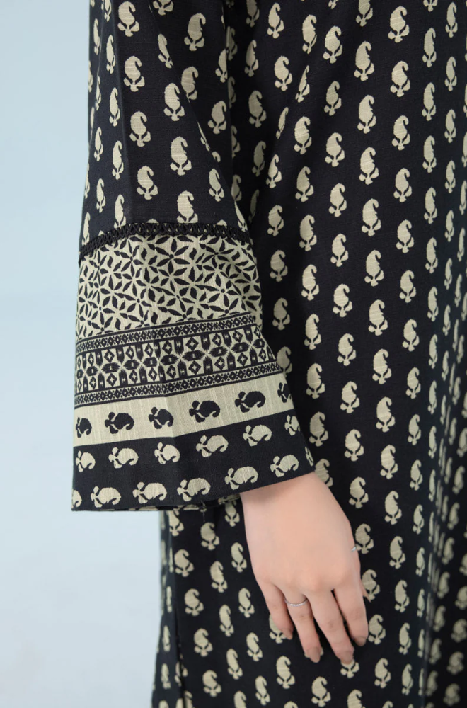 Sapphire - Winter 3PC Khaddar Digital Printed Dress - SS0448