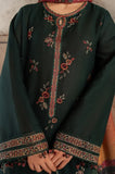 Jazmin 3PC Dhanak Embroidered Shirt With Wool Printed Dupatta and Trouser - SS01083