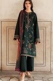 Jazmin 3PC Dhanak Embroidered Shirt With Wool Printed Dupatta and Trouser - SS01083