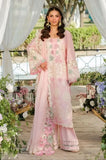 ELAF - 3PC Summer Lawn Embroidered Shirt with Organza Embroidered Dupatta and Trouser - SS0793