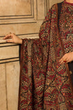 Bareeze- Winter 3PC Dhanak Embroidered Suit - SS0469