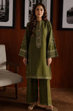 Batik - 2PC Dhanak Embroidered Shirt With Trouser - SS01079