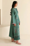 Republic - 3PC Dhanak Embroidered Shirt With Dhanak Embroidered Dupatta and Trouser - SS01078