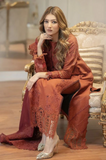 Maria B - 3 Piece - Lawn Embroidered Dress - SC0009