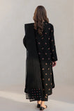 Jazmin - 3PC Dhanak Embroidered Shirt With Organza Embroidered Dupatta and Trouser - SS0907