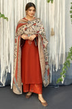 Urge - Summer 3PC Lawn Embroidered Shirt With Monar Printed Dupatta and Trouser - SU00250