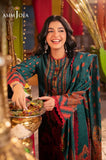 Asim Jofa- 3PC Karandi Printed Shirt With Karandi Printed Dupatta and Trouser - SS0945