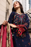Charizma - 3PC Unstitched Dhanak Embroidered Shirt with Dhanak Embroidered Shawl and Embroidered Trouser - SS01159