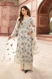 Bareeze- 3 Piece - Lawn Embroidered Suit - SN0017