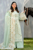 ELAF - 3PC Summer Lawn Embroidered Shirt with Cotton Net Embroidered Dupatta and Trouser - SS0794
