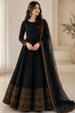 Shahijora - 3PC Embroidered Lawn Frock With Chiffon Dupatta and Trouser - SS0978