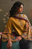 Safinaz - 3PC Dhanak Embroidered Shirt With Wool Printed Dupatta and Trouser - SS01091