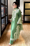 Summer 3PC Lawn Embroidered Suit - SS0681