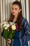 Agha Noor - Winter 3PC Dhanak Embroidered Suit - SS0417