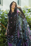 Mushq - Winter 3PC Dhanak Embroidered Suit - SS0518