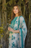 Aneelas - 3PC Lawn Printed Shirt with Lawn Printed Dupatta and Trouser - SS0853