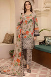 Aneelas - 3PC Lawn Printed Shirt with Lawn Printed Dupatta and Trouser - SS0854