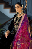 Baroque - 3PC Velvet Embroidered Suit - SS0172