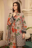 Aneelas - 3PC Lawn Printed Shirt with Lawn Printed Dupatta and Trouser - SS0854