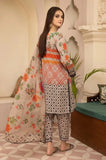 Aneelas - 3PC Lawn Printed Shirt with Lawn Printed Dupatta and Trouser - SS0854