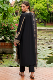 BAROQUE - Winter 3PC Dhanak Embroidered Suit - SS0485