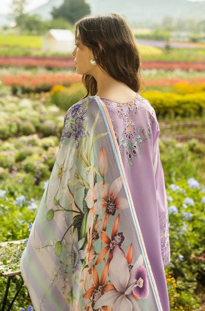 MUSHQ - Lawn Embroidered Suit -SSB0316