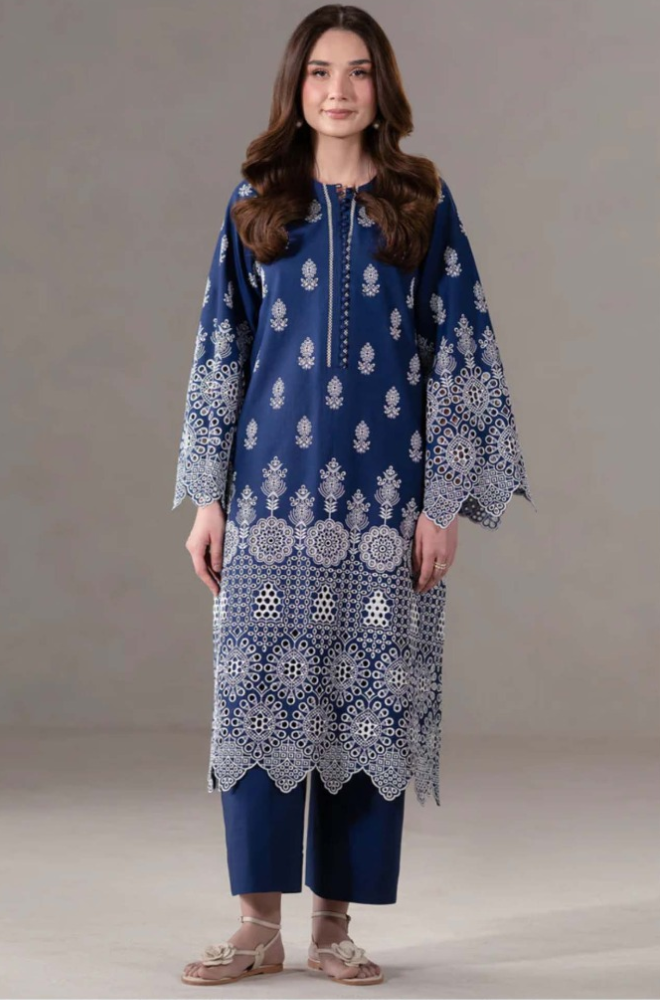 Summer 2PC Lawn Embroidered Suit - SS0677