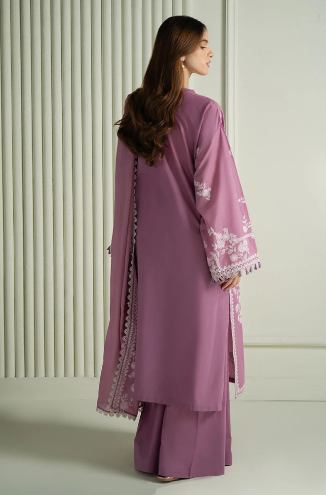 Cross Stitch - Winter 3PC Dhanak Embroidered Suit - SS0413