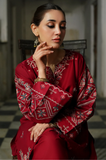 Zara Shahjahan - 2PC Lawn Embroidered Suit- SS0278
