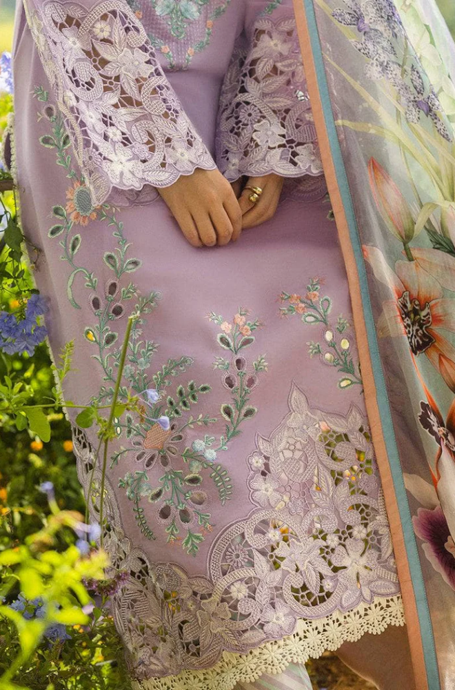 MUSHQ - Lawn Embroidered Suit -SSB0316