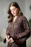 Zaib - 3PC Dhanak Embroidered Shirt With Dhanak Embroidered Dupatta and Trouser - SS01122