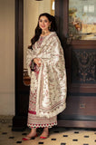 Asim Jofa - 3PC Dhanak Embroidered Shirt With Dhanak Embroidered Dupatta and Trouser - SS0990