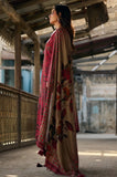 Charizma - 3PC Karandi Printed Shirt With Karandi Printed Dupatta and Trouser - SS0936