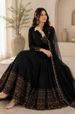 Shahijora - 3PC Embroidered Lawn Frock With Chiffon Dupatta and Trouser - SS0978