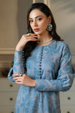 BAREEZE - 3PC Lawn Embroidered Shirt With Chiffon Embroidered Dupatta and Trouser - SS0829