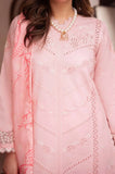 NEESHAY - 3PC Lawn Chikankari Embroidered Shirt With Monar Printed Dupatta and Trouser - SS0838