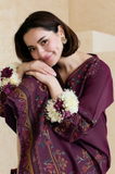 Mishkaa - 3PC Lawn Embroidered Suit - SS0125