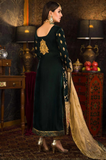 LAAM -Winter 3PC Velvet Embroidered Suit - SS0568