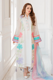 Zarkash- 3 Piece - Lawn Embroidered Suit - SSIN259