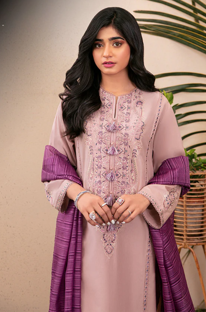 Iznik - 3PC Lawn Embroidered Suit - SA0117